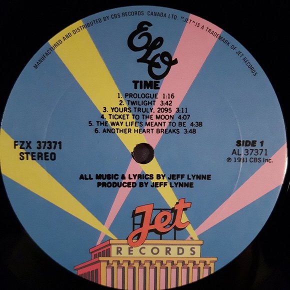ELO - Time - Vinyl LP Record - Picture 5 of 6